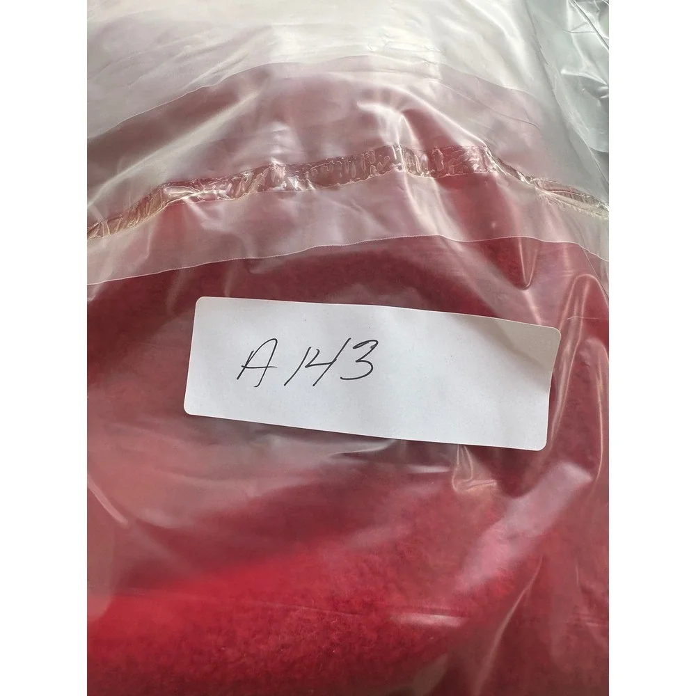 Nautica Red NauTech Fleece Scarf Winter Warm‎ Snowflake Logo Patch New With Tags